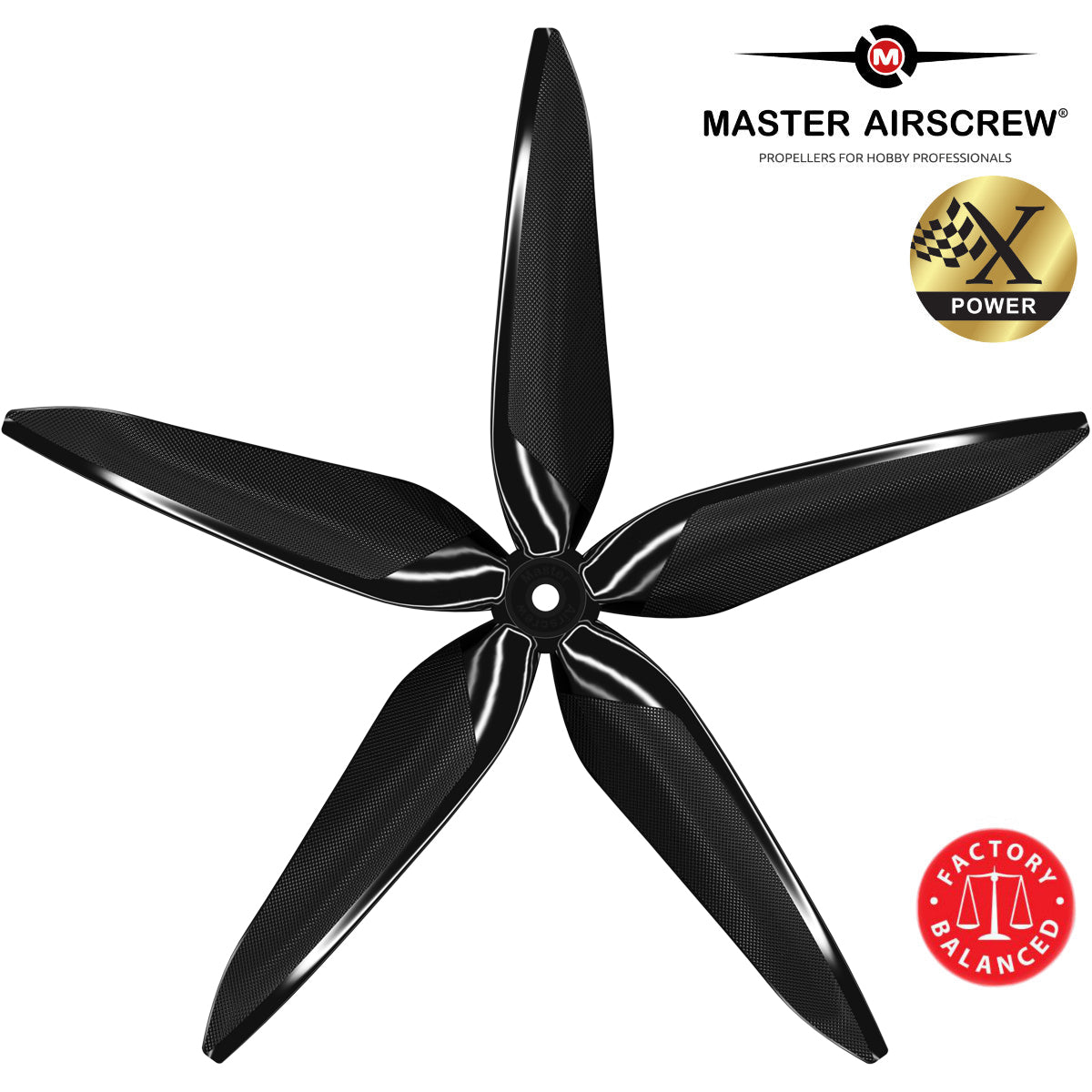 5X Power - 10x9 Propeller (CCW) Black - Master Airscrew