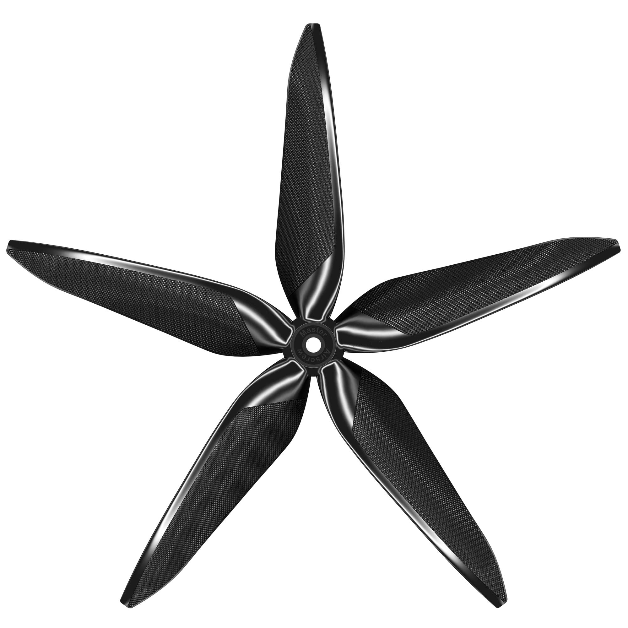 5X Power - 10x9 Propeller (CW) Rev./Pusher Black - Master Airscrew