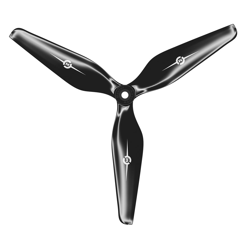 3MR Series - 3-Blade 11x5.5 Propeller (CW) Rev./Pusher Black - Master Airscrew