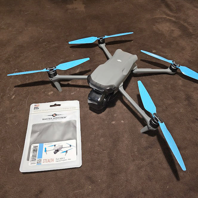 DJI Air 3 STEALTH Upgrade Propellers - x4 Blue