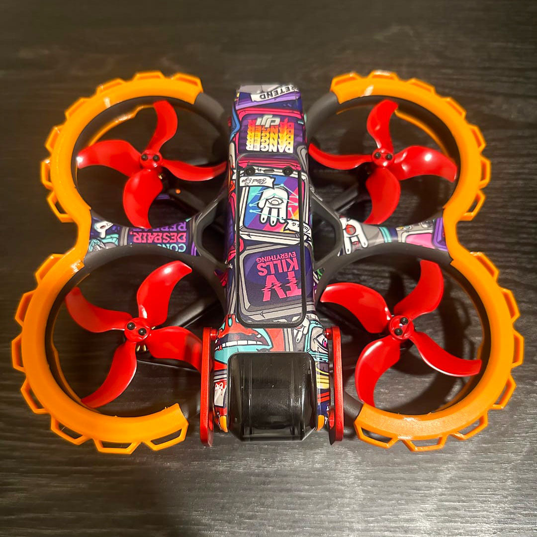 DJI Avata 2 STEALTH Upgrade Propellers - x4 Red