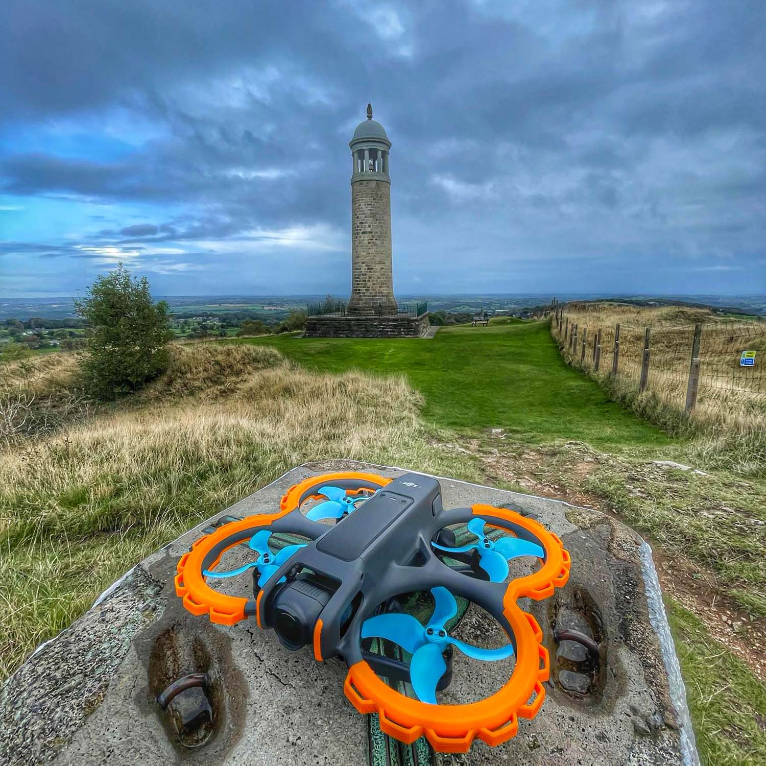 DJI Avata 2 STEALTH Upgrade Propellers - x4 Blue