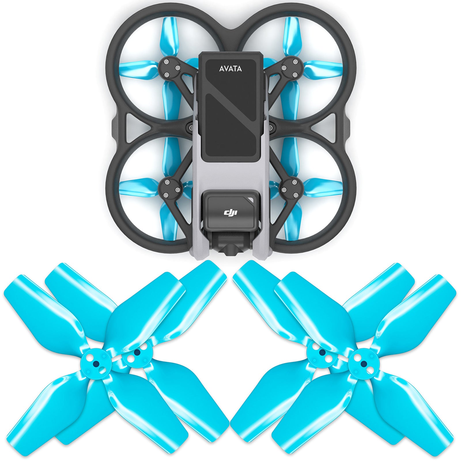 DJI Avata 4-blade Upgrade Propeller Set x4 Blue - Master Airscrew