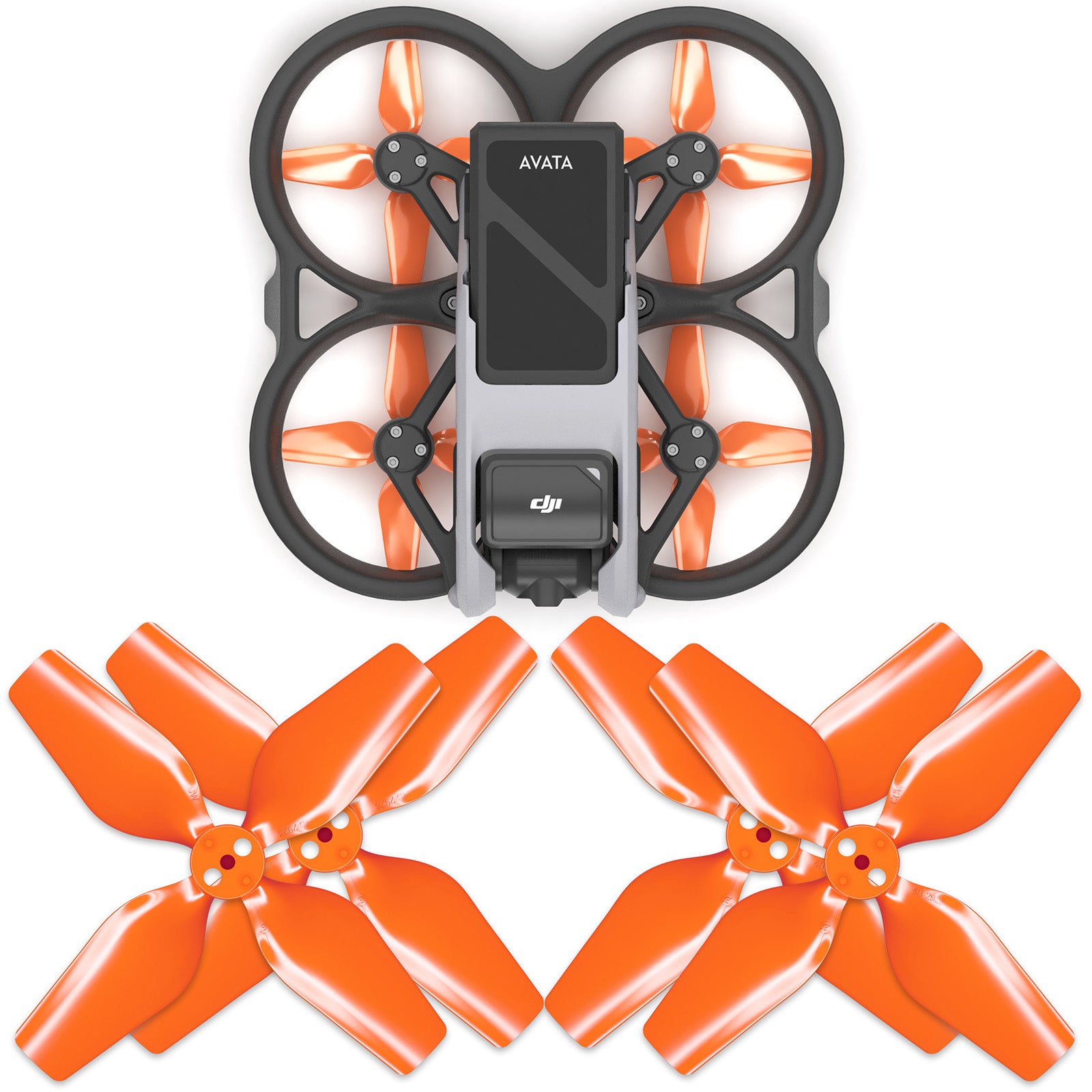 DJI Avata 4-blade Upgrade Propeller Set x4 Orange - Master Airscrew