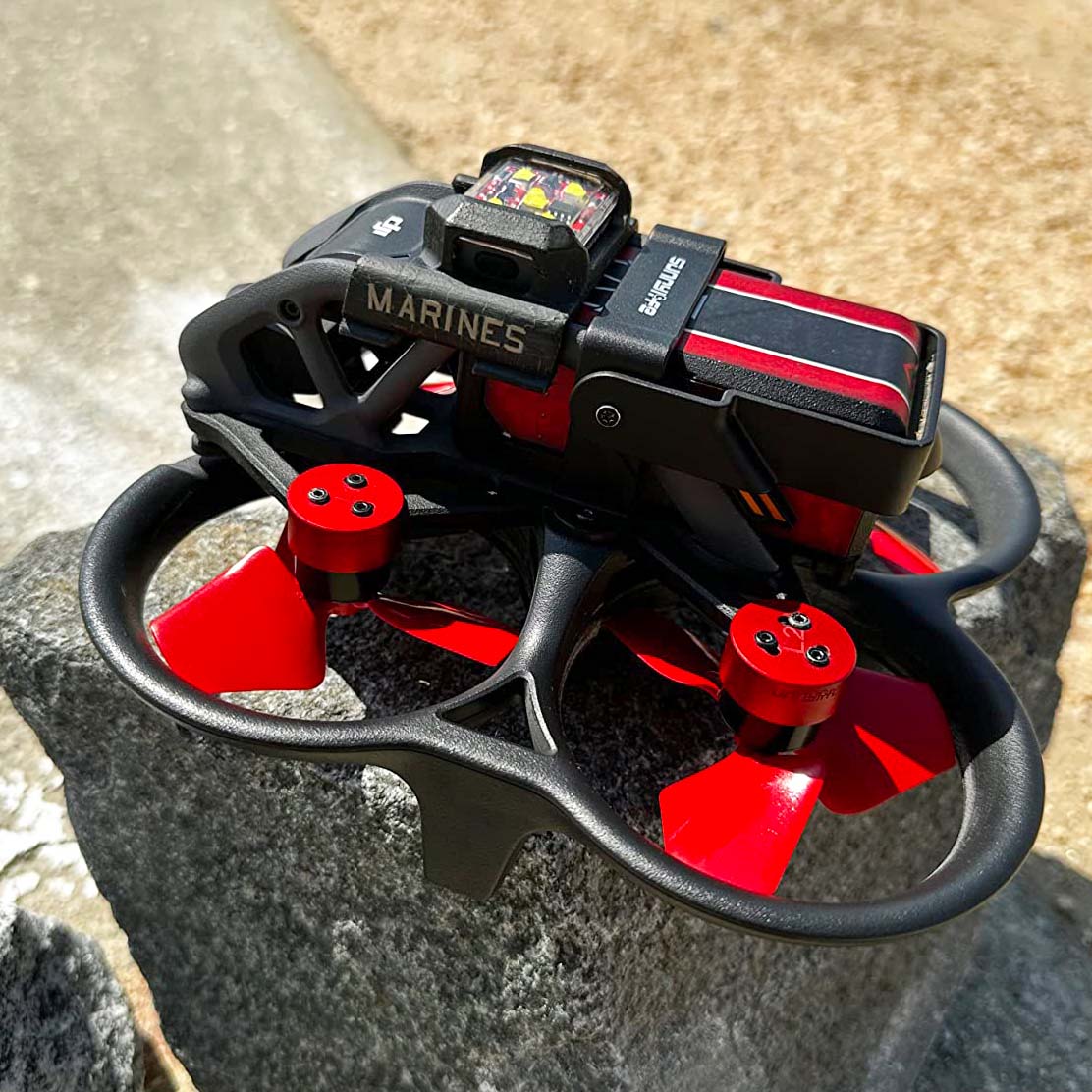 DJI Avata 3-blade Upgrade Propeller Set x4 Red