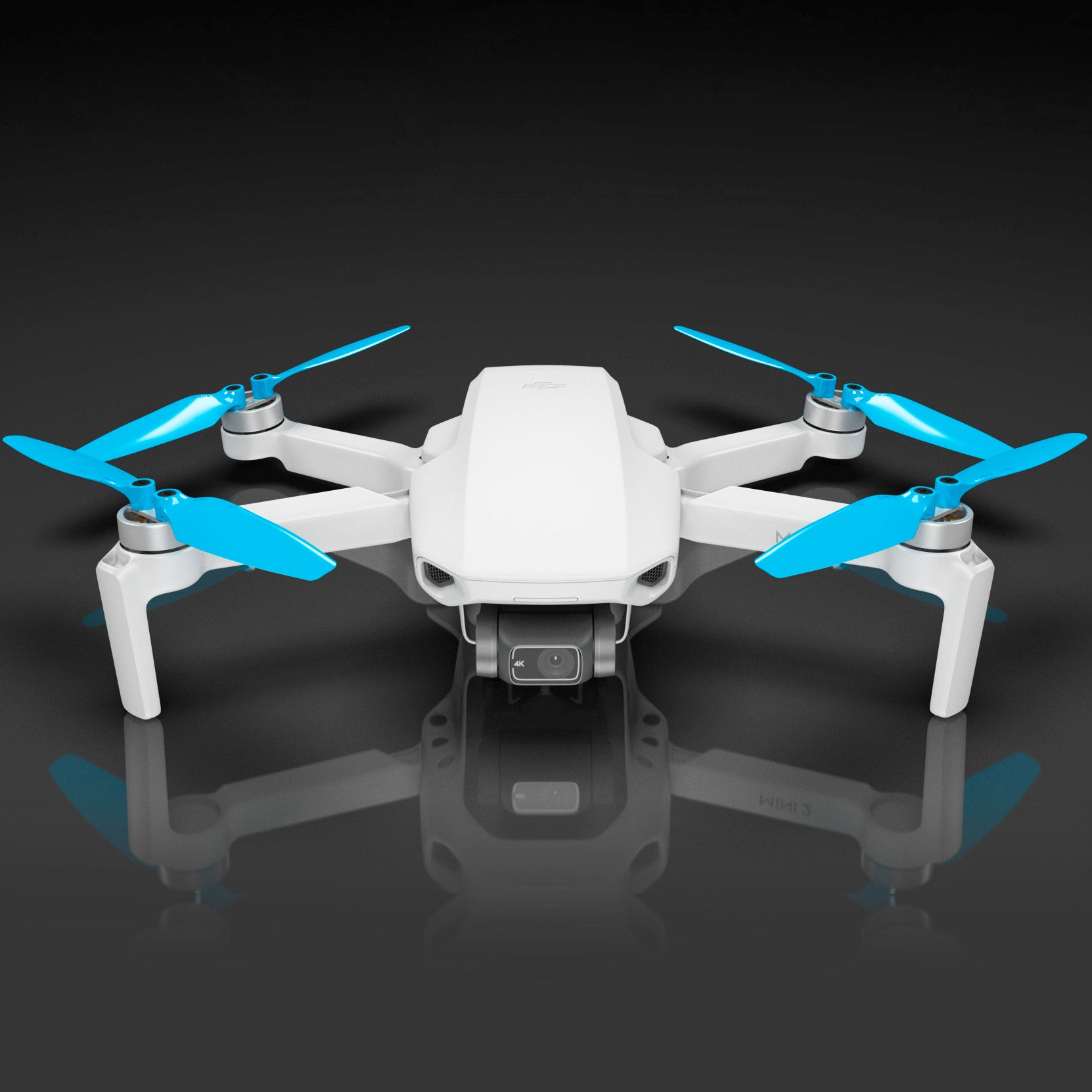 DJI Mini 2 / SE STEALTH Upgrade Propellers - x4 Blue - Master Airscrew