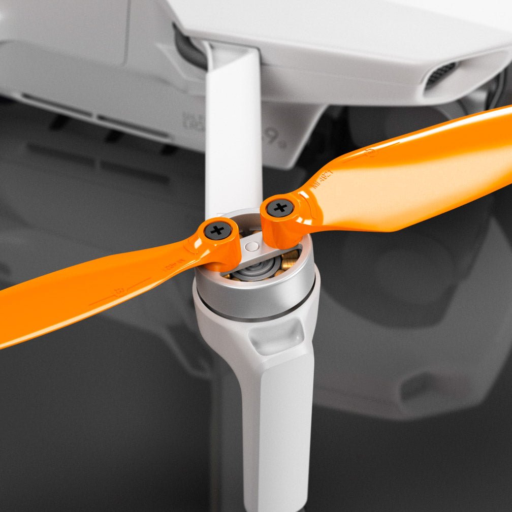 DJI Mini 2 / SE STEALTH Upgrade Propellers - x4 Orange - Master Airscrew