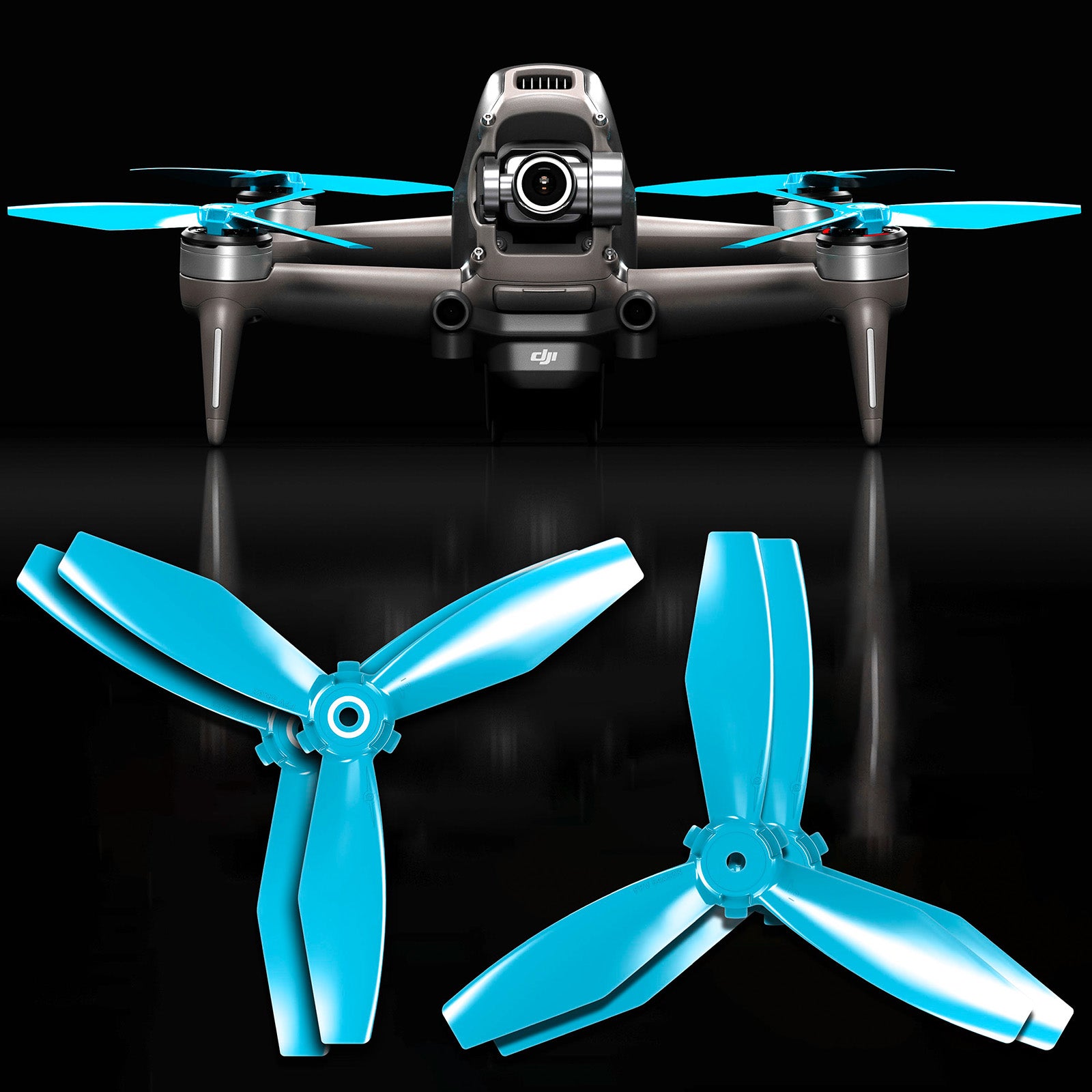 DJI FPV Ludicrous Upgrade Propeller Set x4 Blue - Master Airscrew