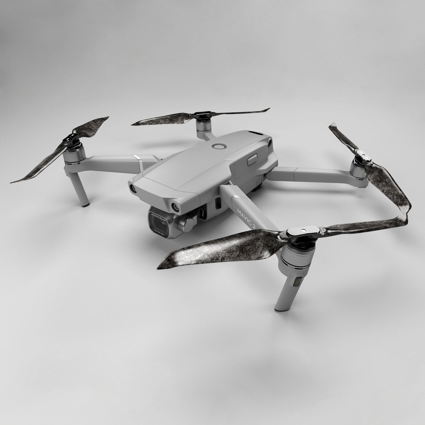 DJI Mavic 2 STEALTH Carbon Fiber Reinforced Propellers - x4