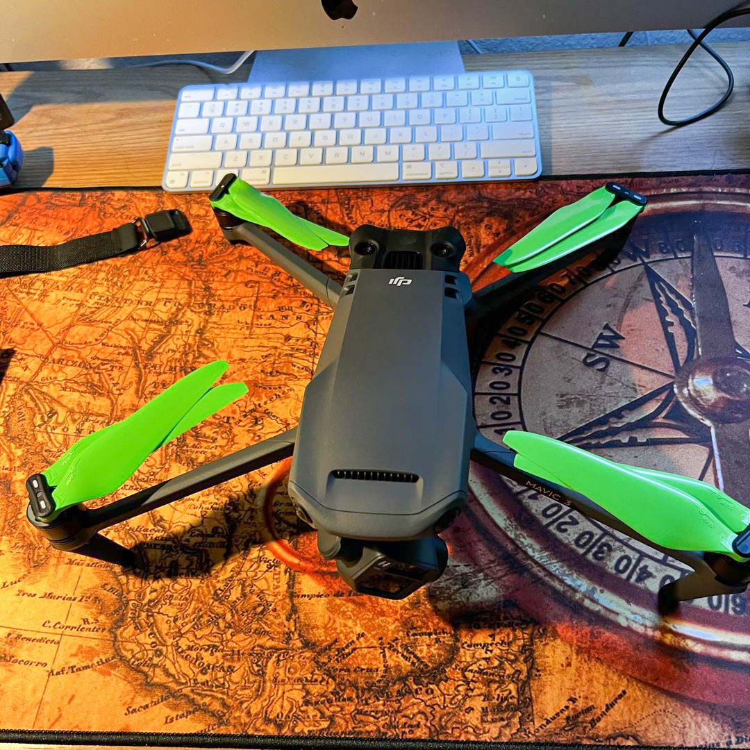 DJI Mavic 3 STEALTH Upgrade Propellers - x4 Green