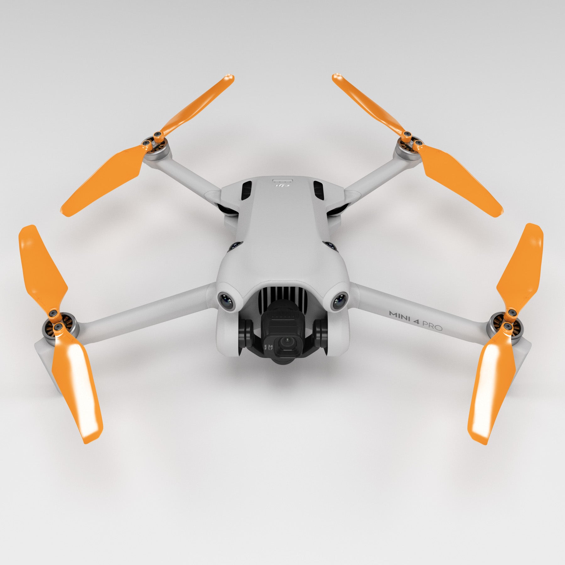 DJI Mini 4 / 3 Pro SUPER STEALTH Upgrade Propellers - x4 Orange - Master Airscrew