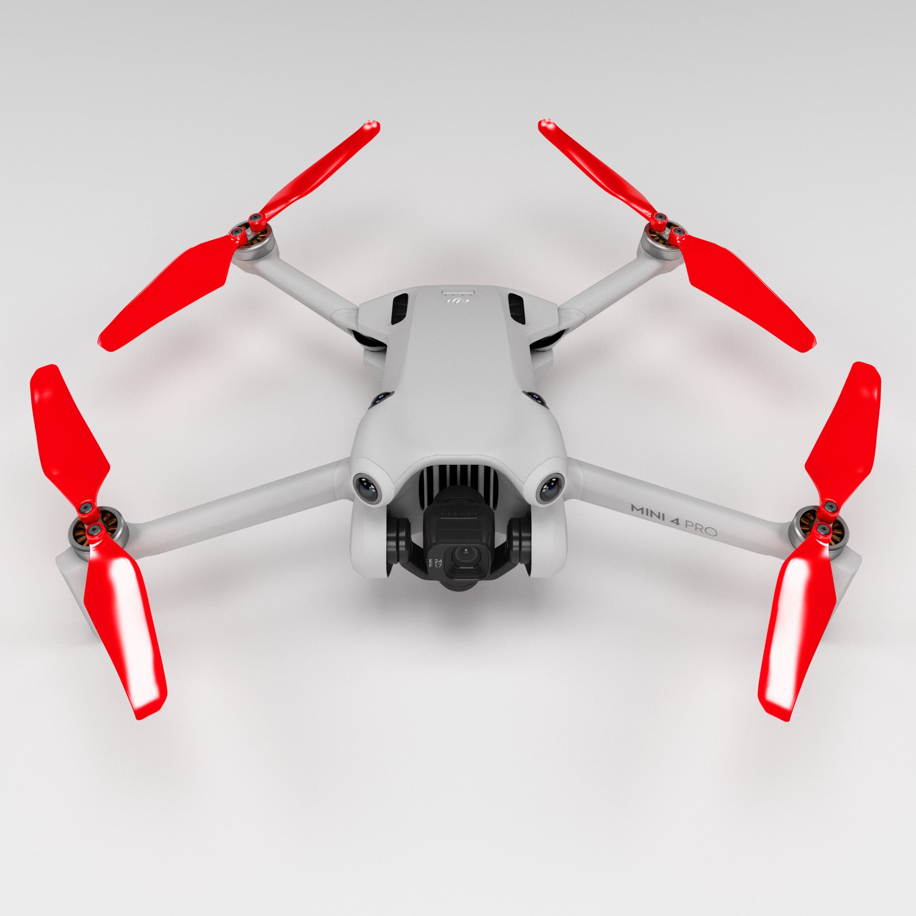 DJI Mini 4 / 3 Pro SUPER STEALTH Upgrade Propellers - x4 Red - Master Airscrew