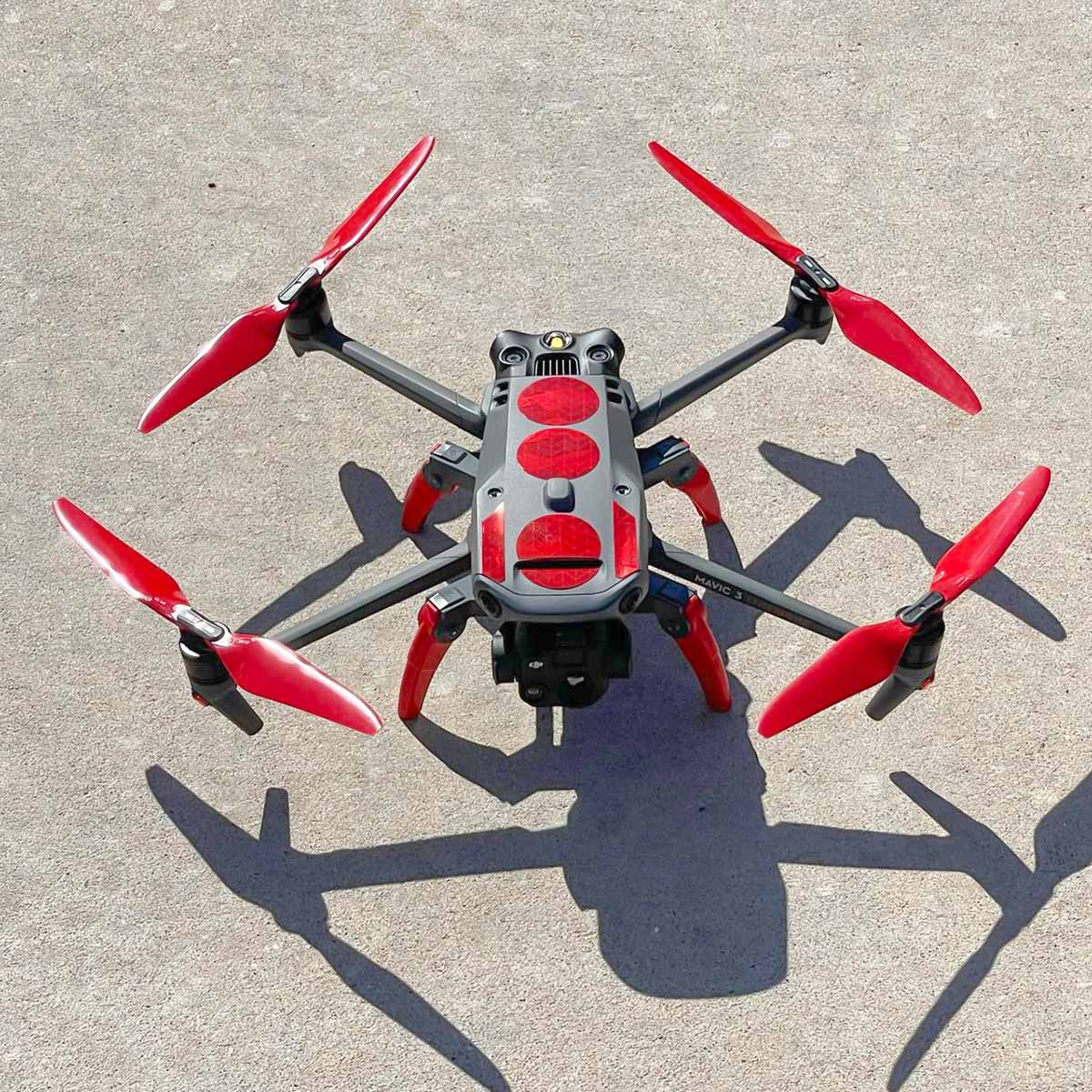 DJI Mavic 3 STEALTH Upgrade Propellers - x4 Red