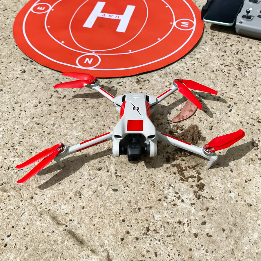 DJI Mini 3 STEALTH Upgrade Propellers - x4 Red