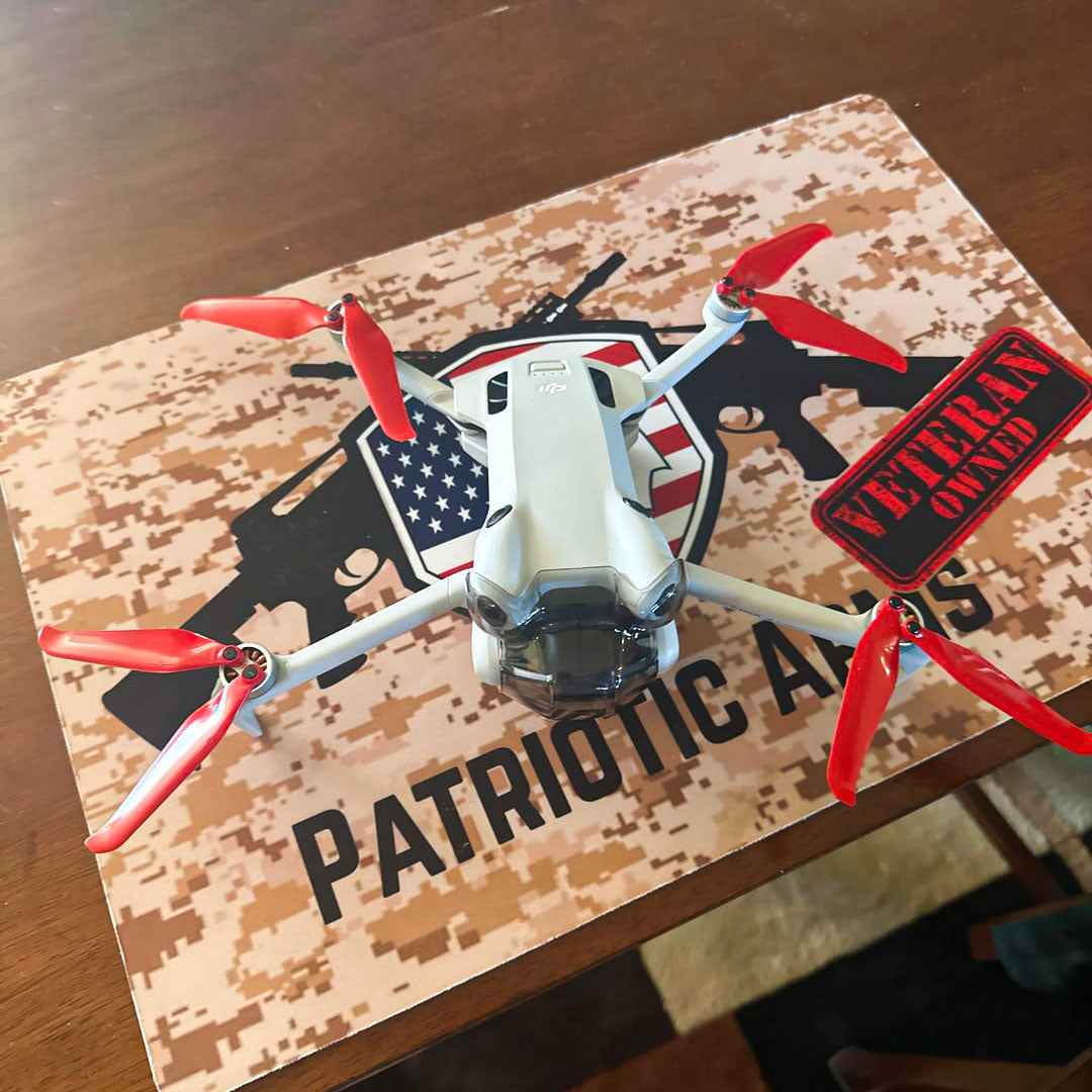 DJI Mini 3 Pro / 4 Pro STEALTH Upgrade Propellers - x4 Red