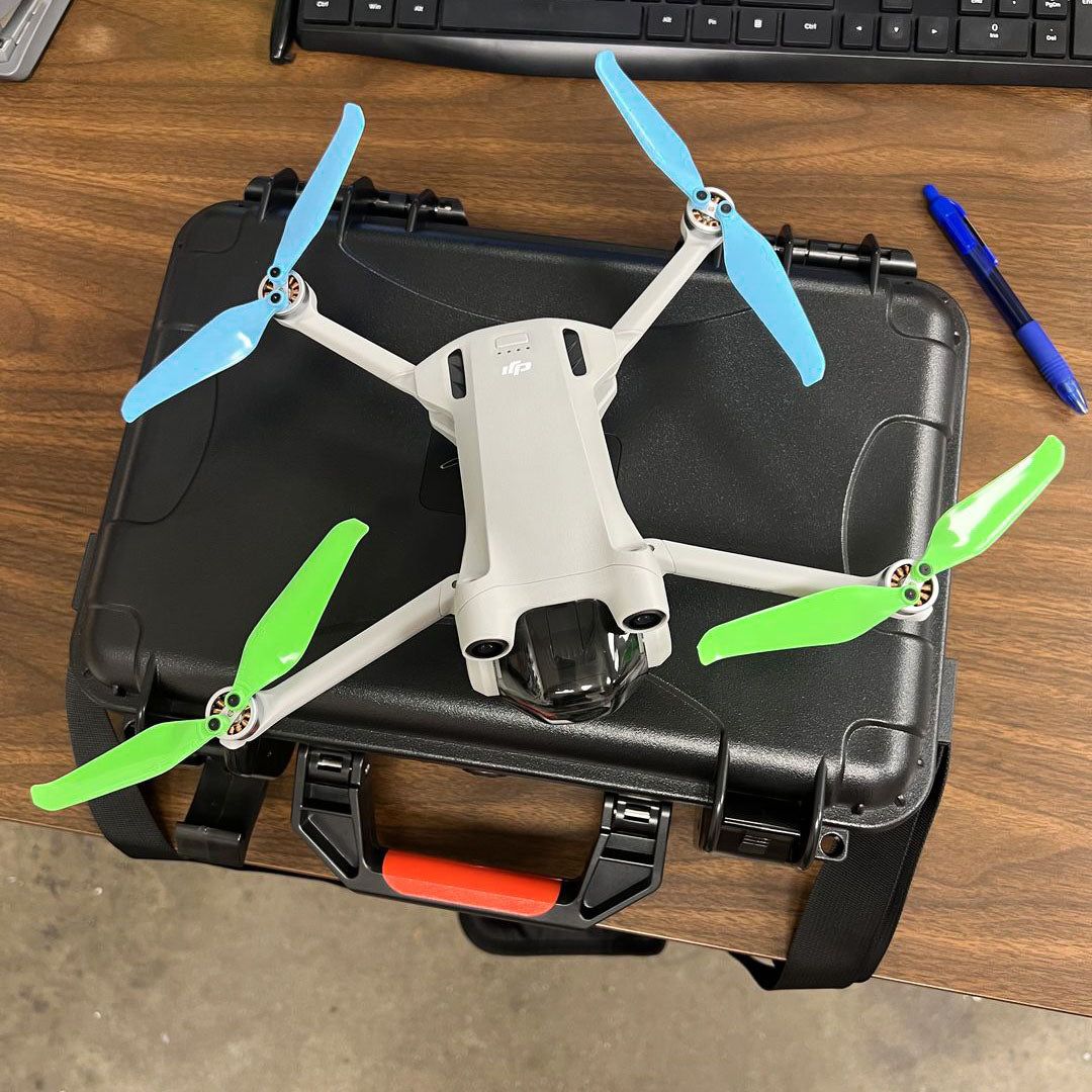 DJI Mini 3 Pro / 4 Pro STEALTH Upgrade Propellers - x4 Green