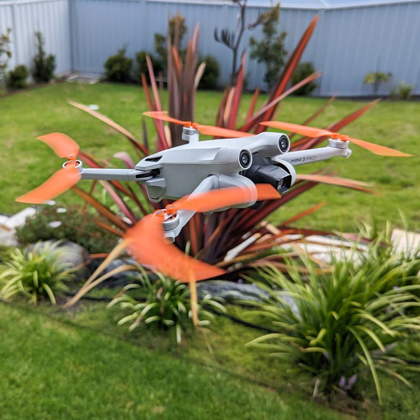 DJI Mini 3 Pro / 4 Pro STEALTH Upgrade Propellers - x4 Orange