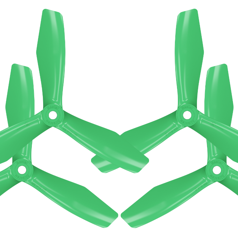 BN-3blade-FPV - 6x4.5 Prop Set x4 Green - Master Airscrew