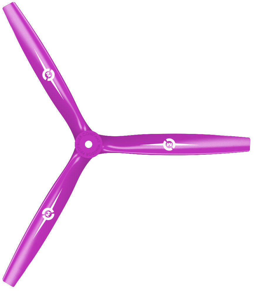 3-Blade - 13x12 Propeller Rev./Pusher Magenta - Master Airscrew