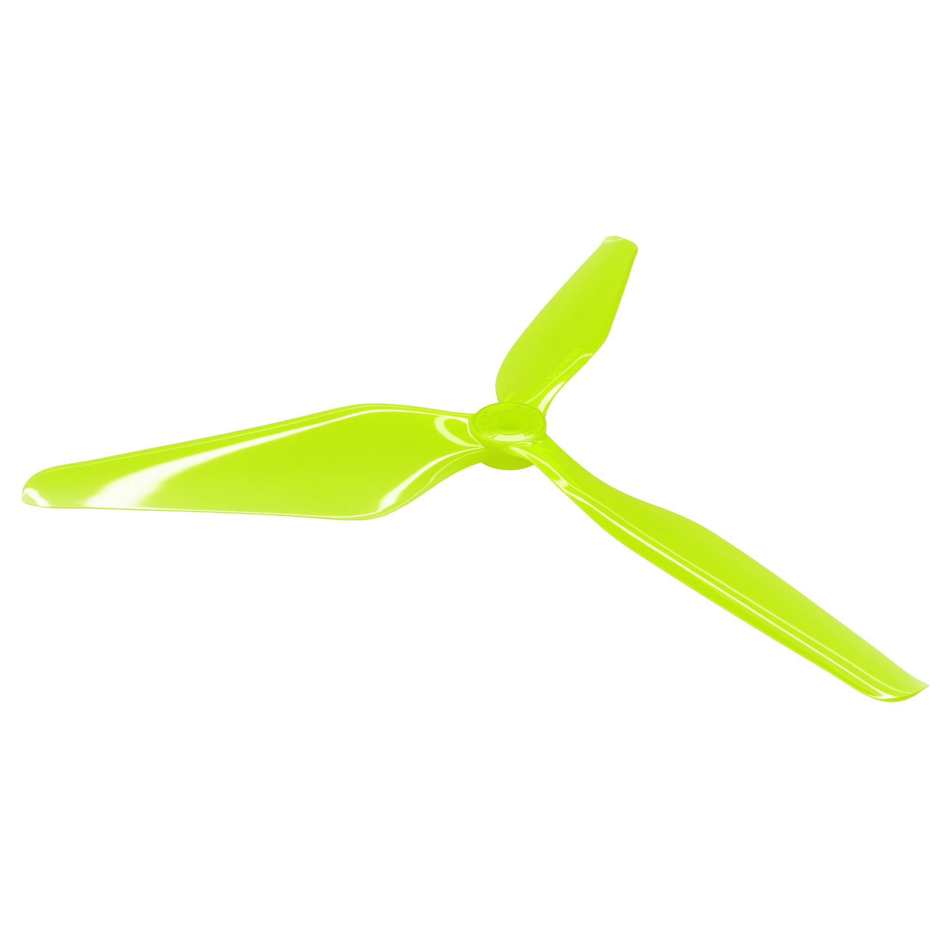 3MR Plus+ Series - 3-Blade 7x3.7 Propeller Set x4 Lime - Master Airscrew