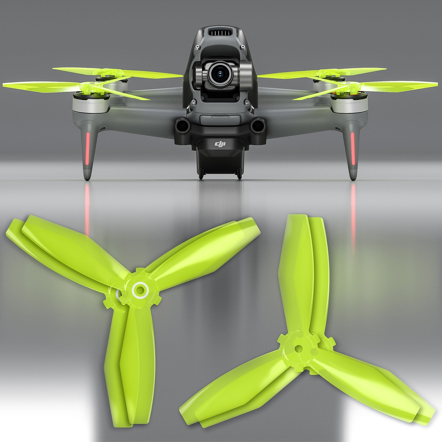 DJI FPV Ludicrous +PLUS Upgrade Propeller Set x4 Lime - Master Airscrew