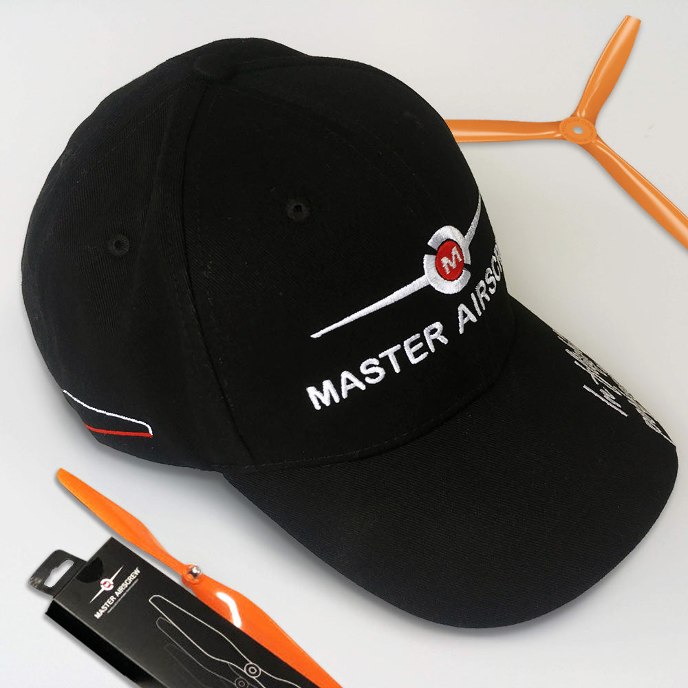 MAS Baseball Hat Black - Master Airscrew