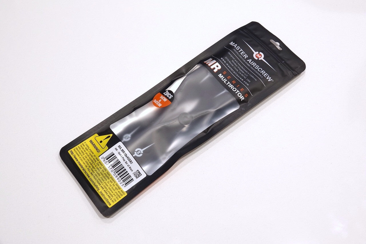 MR Series - 12x4.5 Prop Set x2 Black - Master Airscrew