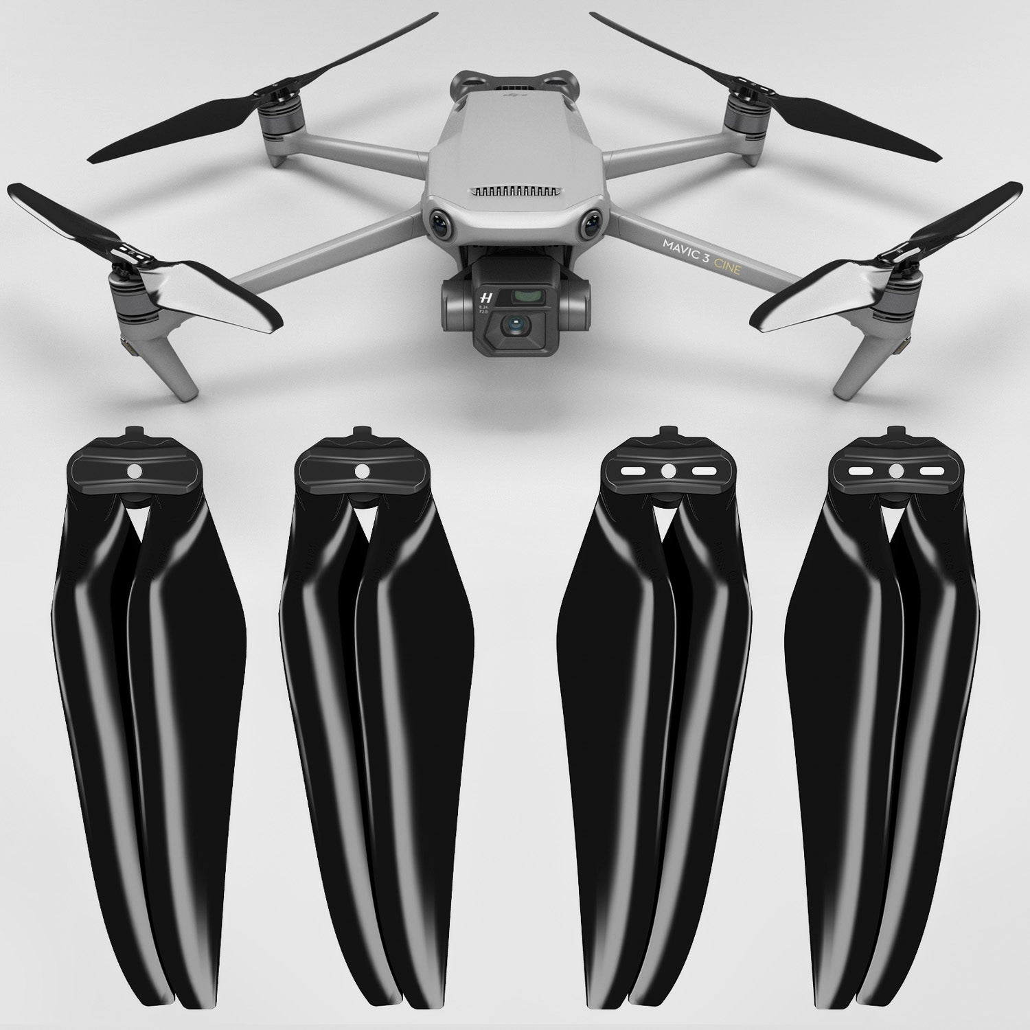 DJI Mavic 3 STEALTH Upgrade Propellers - x4 Black - Master Airscrew