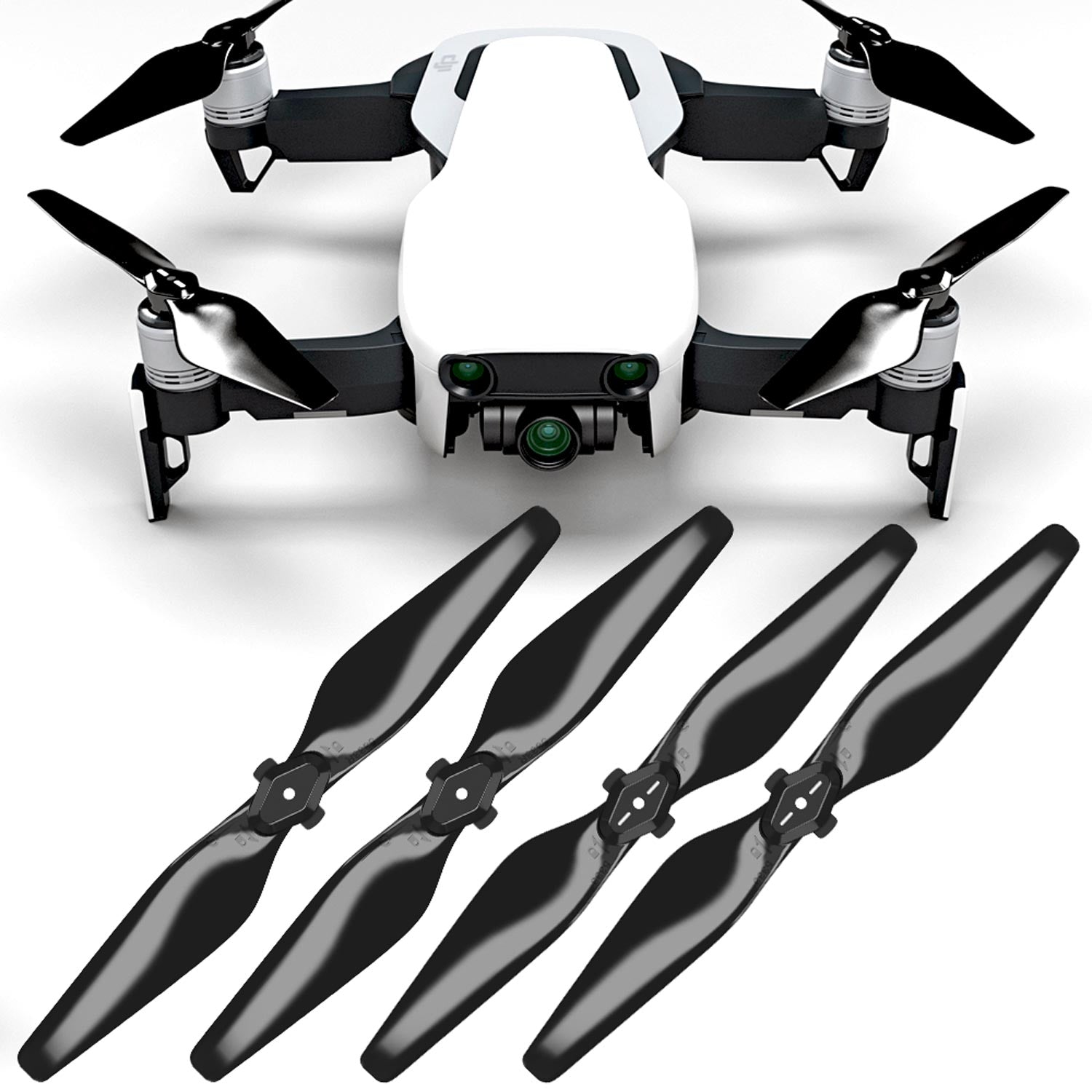 DJI Mavic Air STEALTH Upgrade Propellers - x4 Black - Master Airscrew