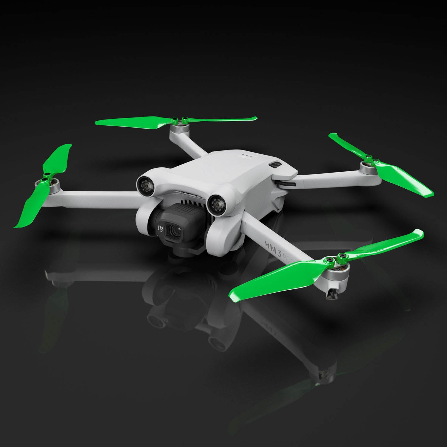 DJI Mini 3 Pro STEALTH Upgrade Propellers - x4 Green - Master Airscrew