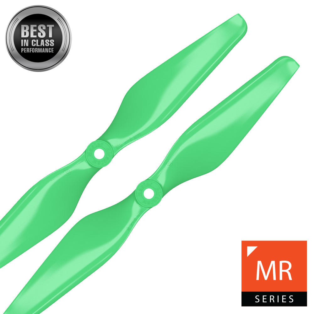 MR Series - 9x4.5 Prop Set x2 Green - Master Airscrew