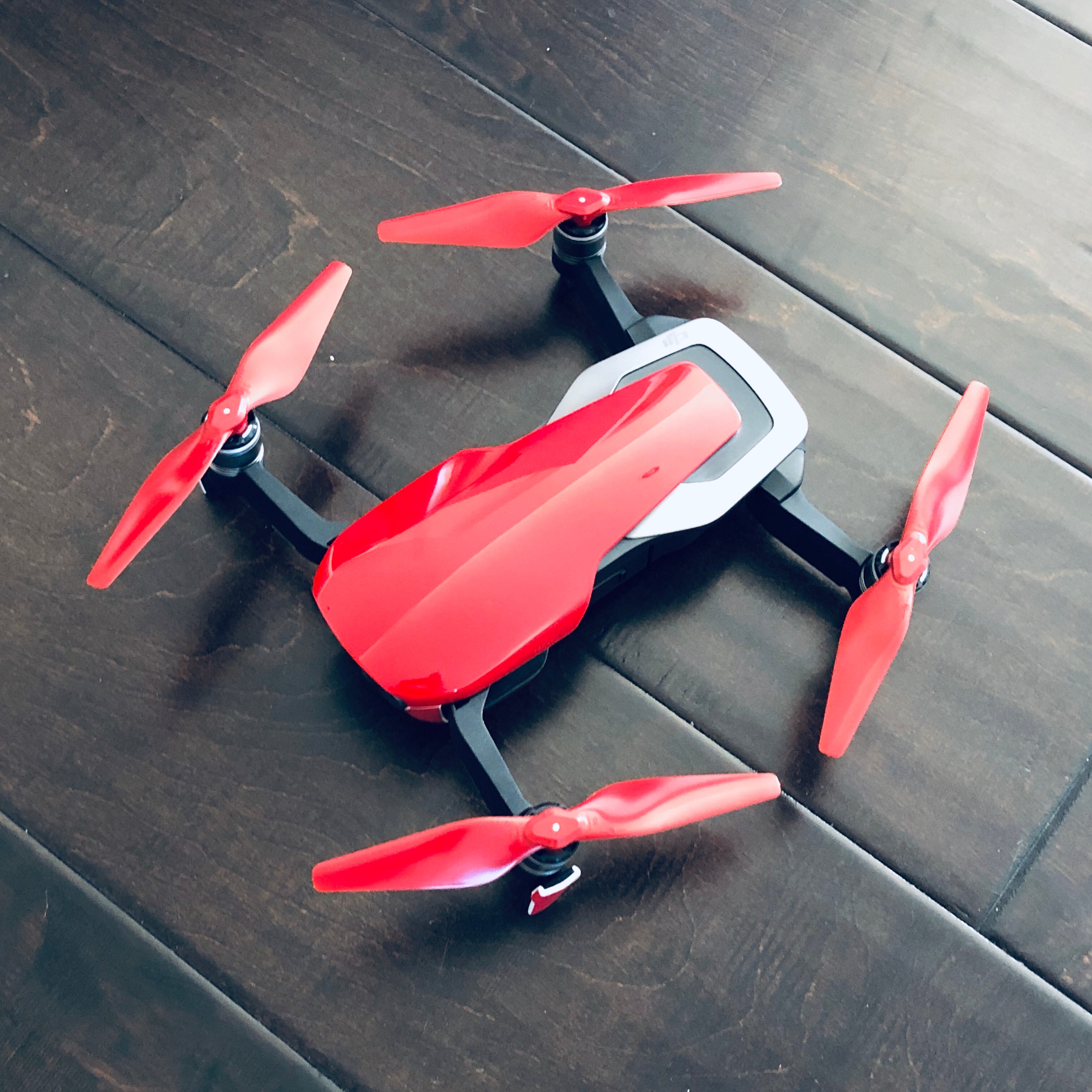 DJI Mavic Air STEALTH Upgrade Propellers - x4 Red - Master Airscrew