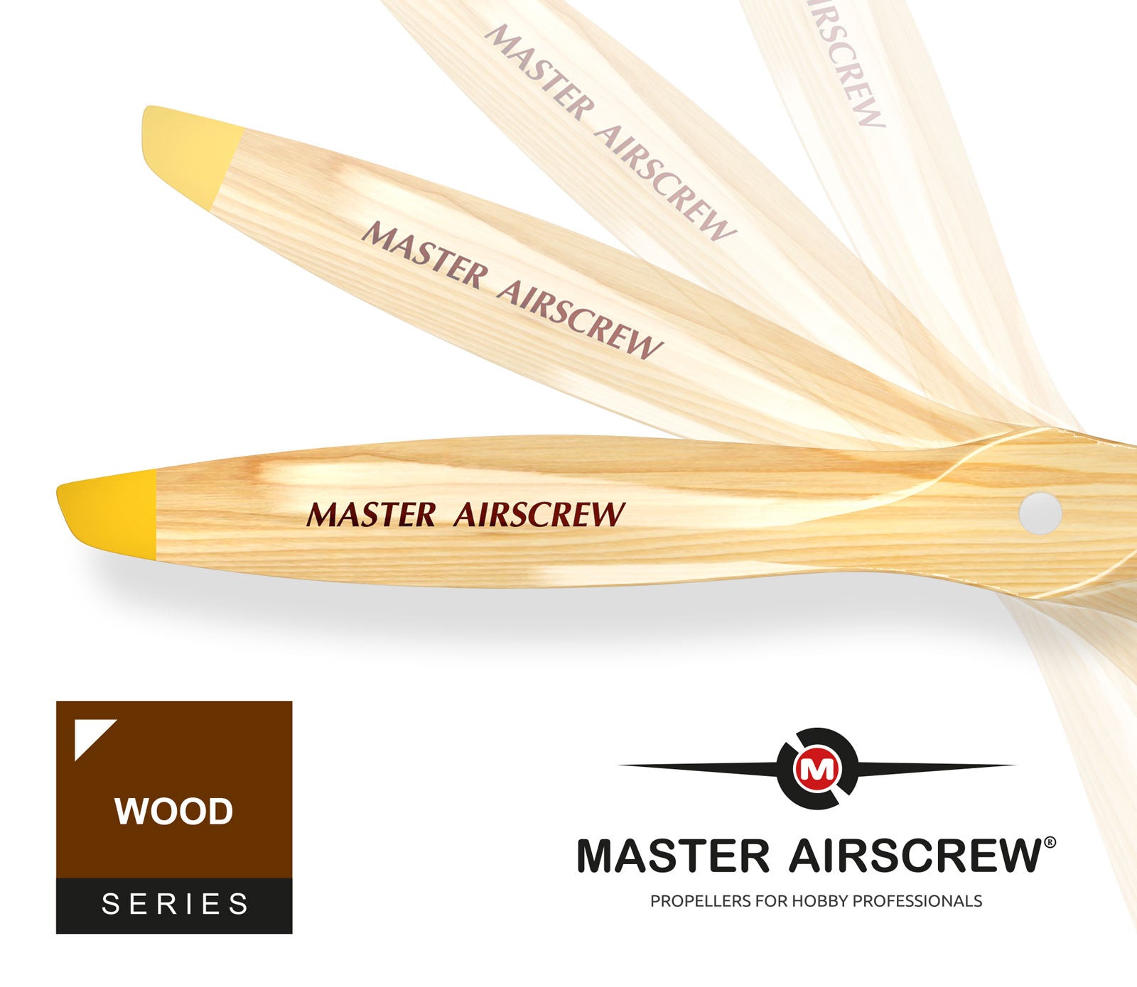 Wood-Maple - 20x8 Propeller - Master Airscrew