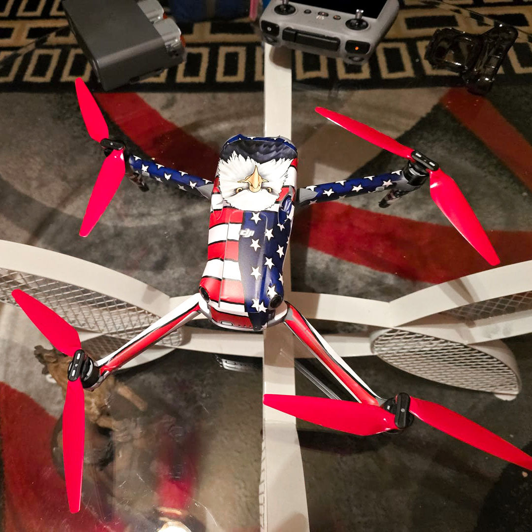 DJI Air 3 STEALTH Upgrade Propellers - x4 Red