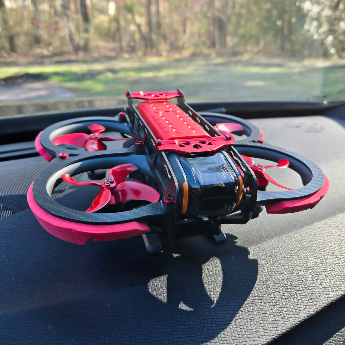 Upgrade Red DJI Avata 2 STEALTH Upgrade Propellers - x4 Red
