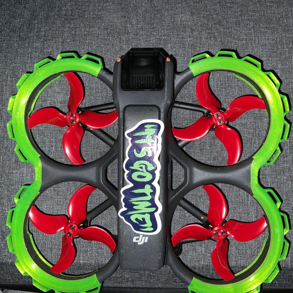 DJI Avata 2 STEALTH Upgrade Propellers - x4 Red