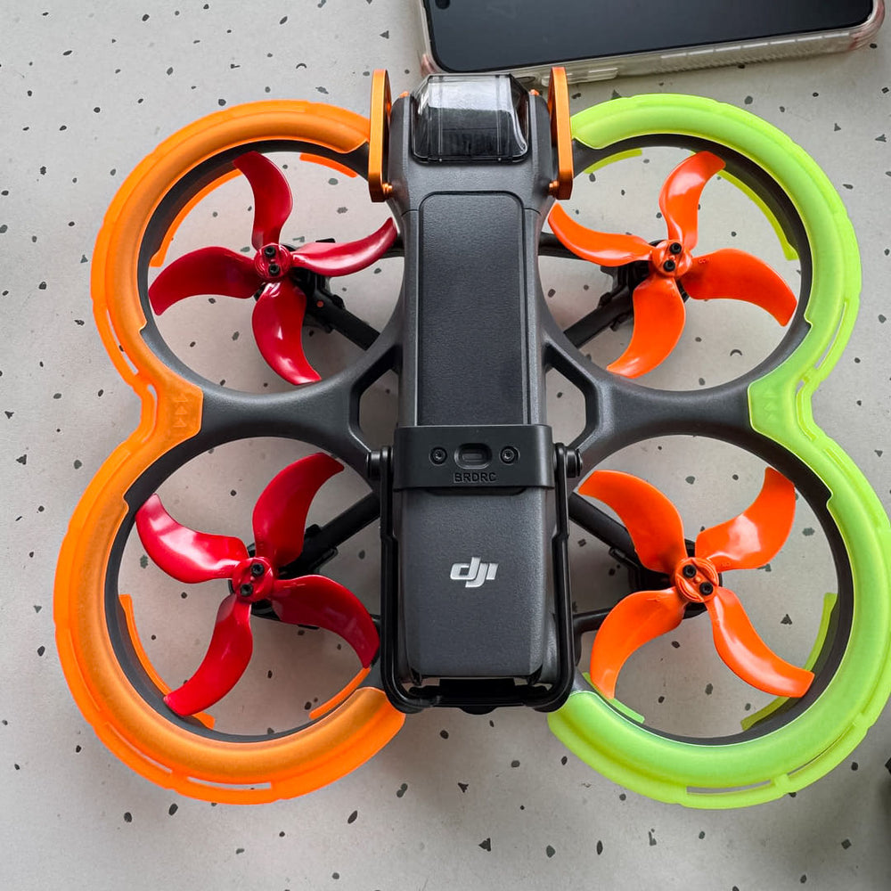 Upgrade Red DJI Avata 2 STEALTH Upgrade Propellers - x4 Red