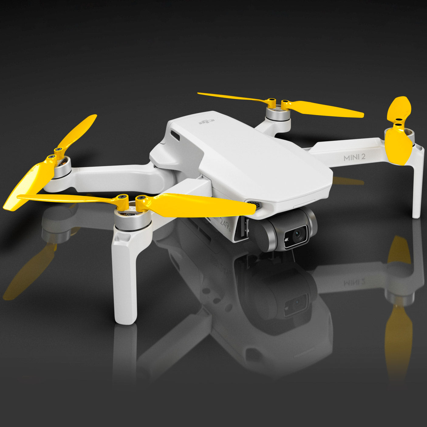 DJI Mini 2 / SE STEALTH Upgrade Propellers - x4 Yellow