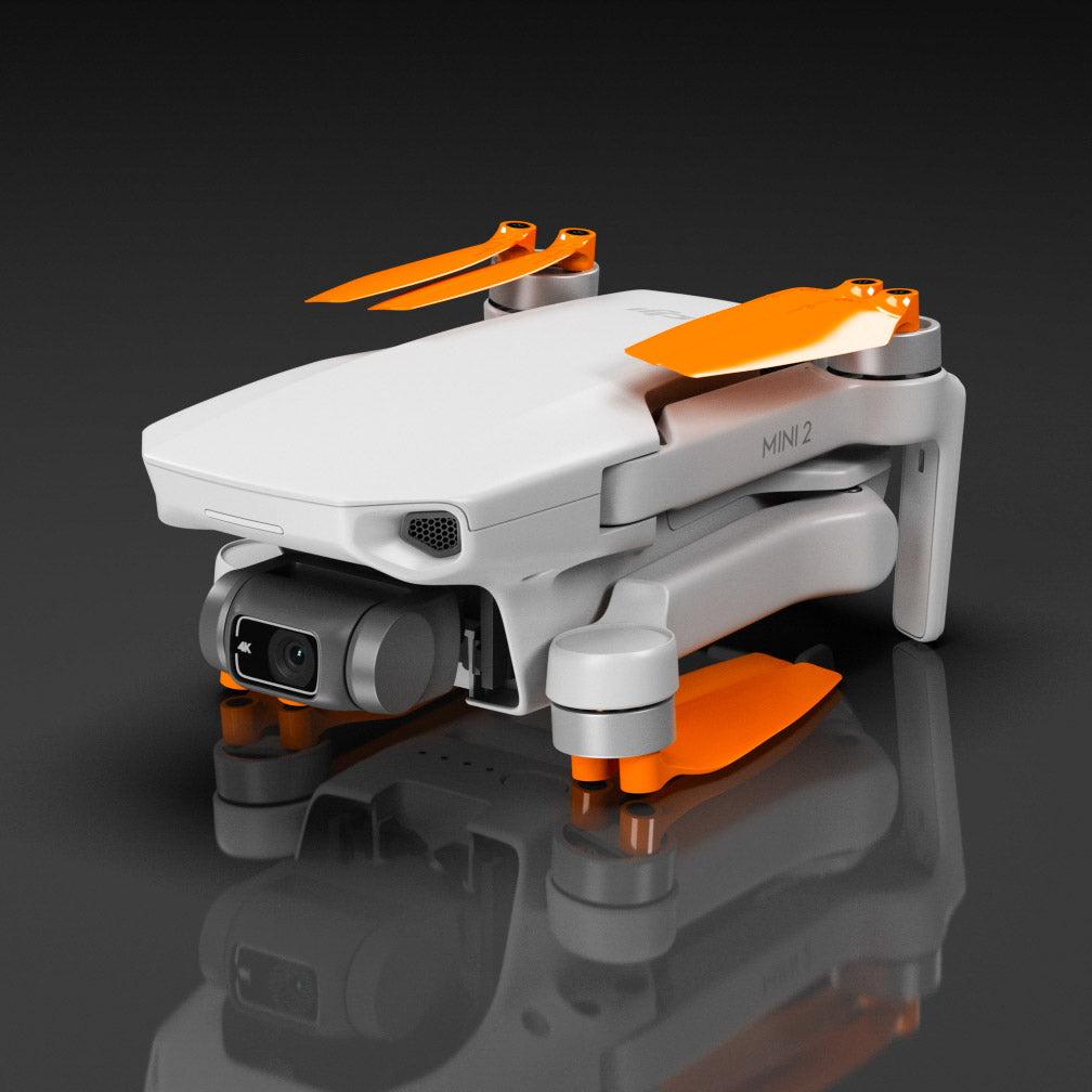 DJI Mini 2 / SE STEALTH Upgrade Propellers - x4 Orange