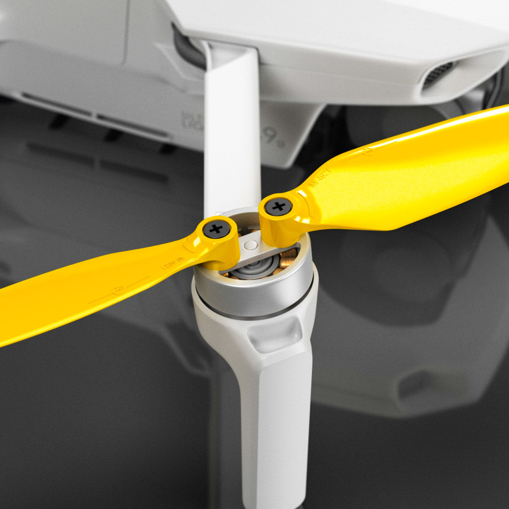 DJI Mini 2 / SE STEALTH Upgrade Propellers - x4 Yellow - Master Airscrew