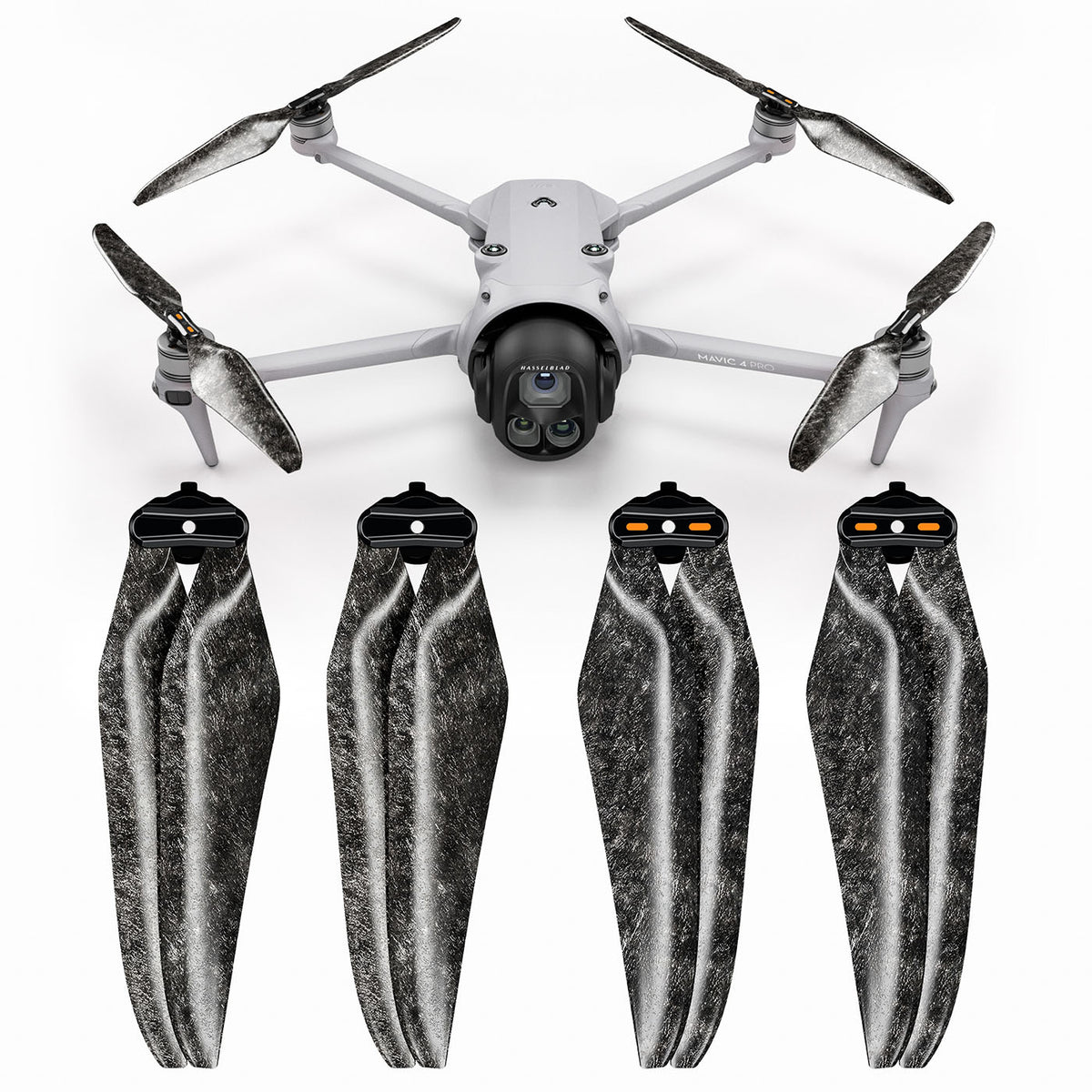 DJI Mavic 4 Pro STEALTH Carbon Fiber Reinforced Propellers - x4