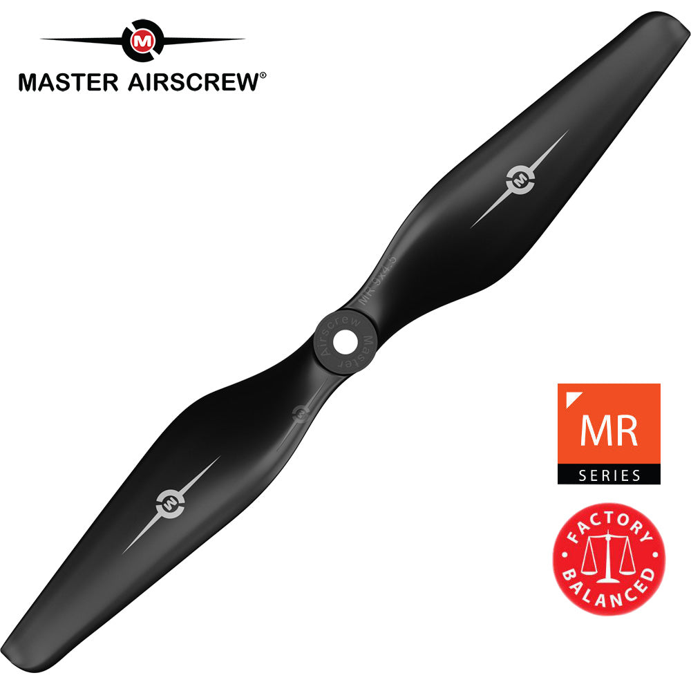 MR Series - 9x4.5 Propeller (CCW) Black - Master Airscrew