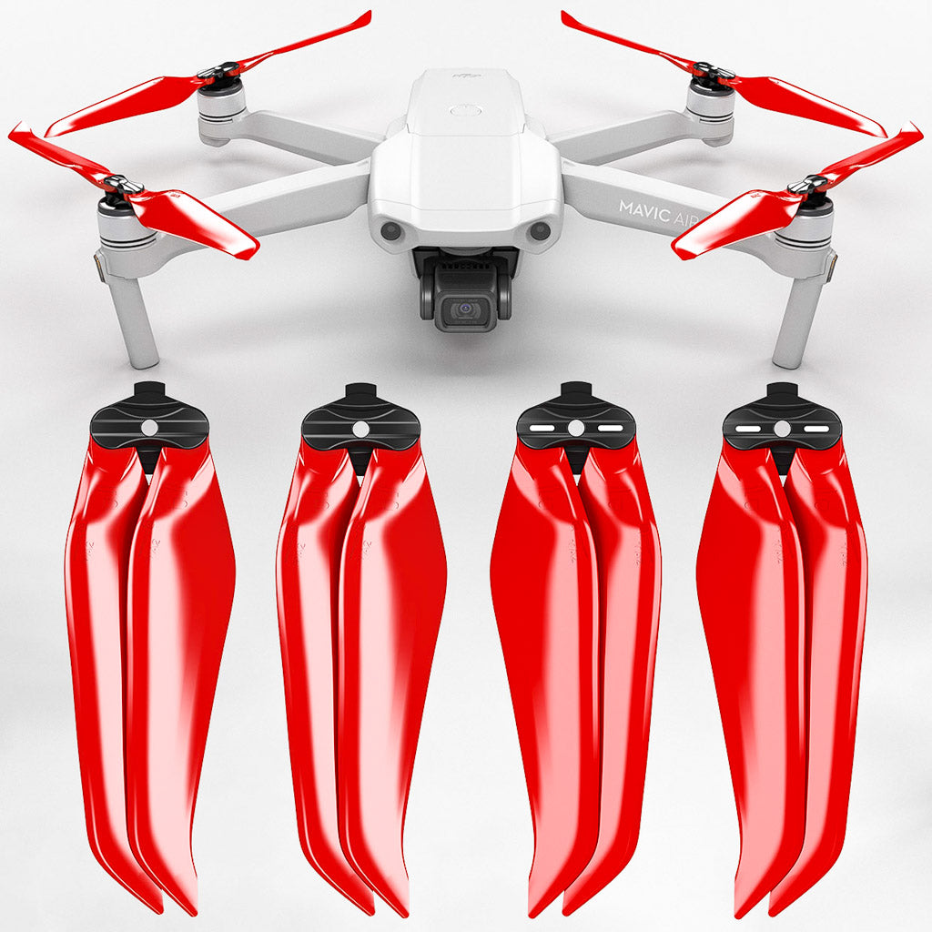 DJI Mavic Air 2 STEALTH Upgrade Propellers - x4 RED - Master Airscrew