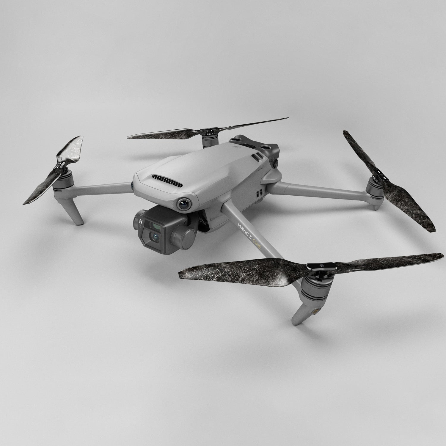 Hélices En Carbone Pliables Pour DJI Mavic 3 / Mavic 3 Cine - 2 Paires (4 Hélices) - Réduction De Bruit