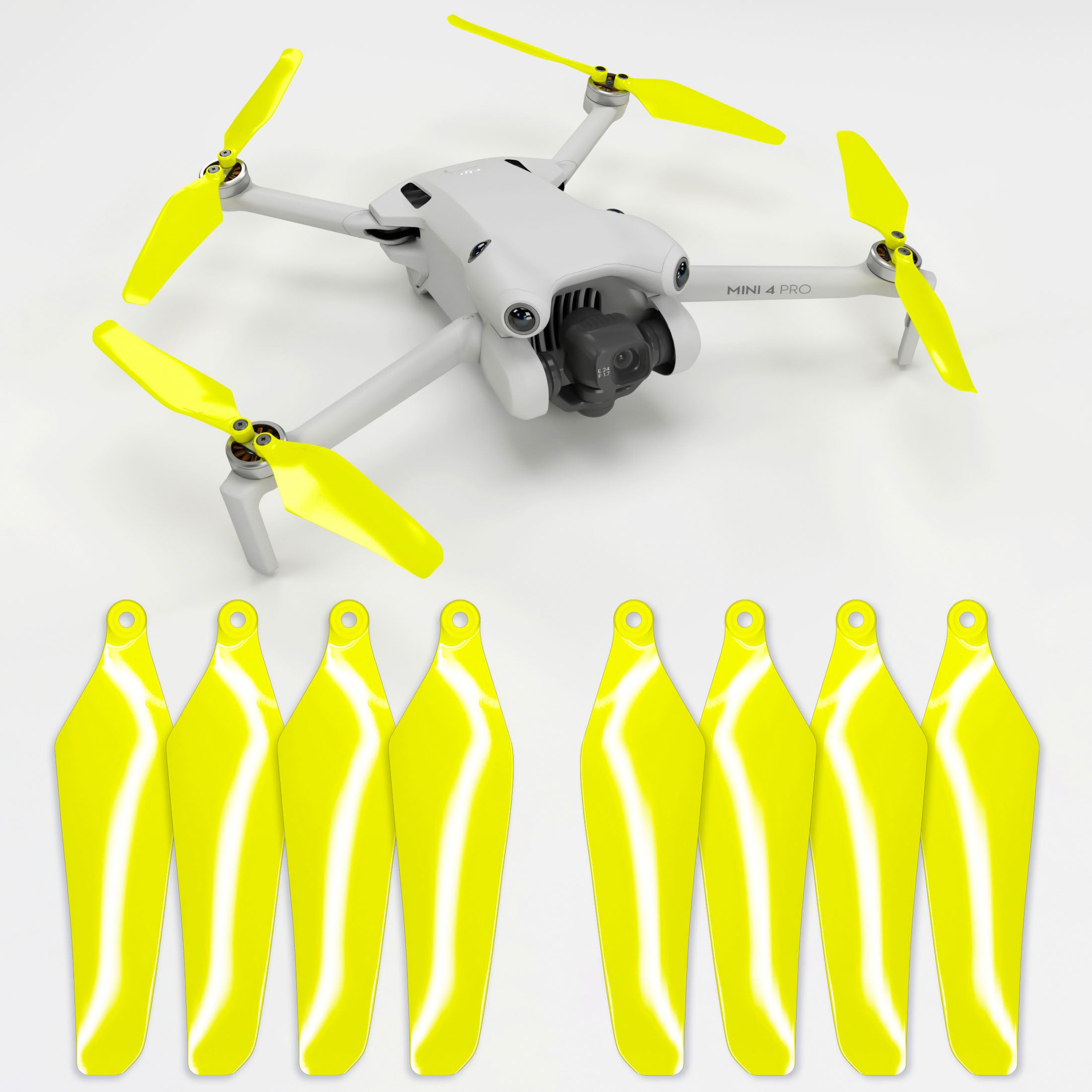 DJI Mini 4 / 3 Pro SUPER STEALTH Upgrade Propellers - x4 Electric - Master Airscrew