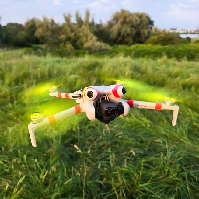 DJI Mini 4 / 3 Pro SUPER STEALTH Upgrade Propellers - x4 Electric