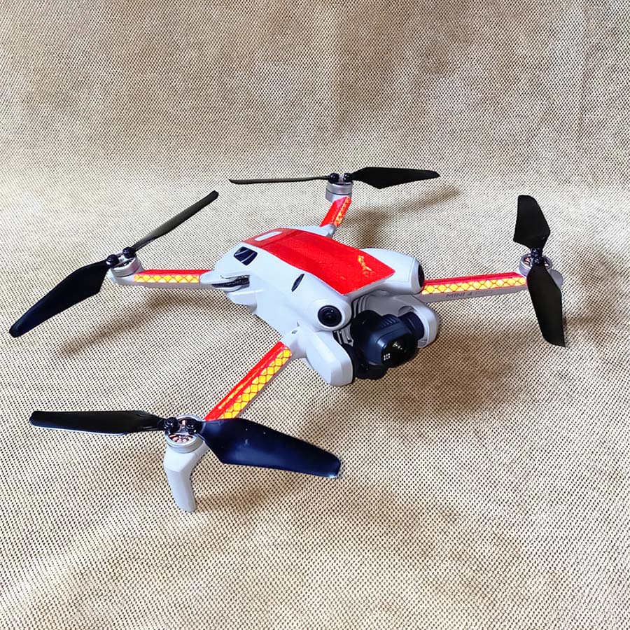 DJI Mini 4 / 3 Pro SUPER STEALTH Upgrade Propellers - x4 Black