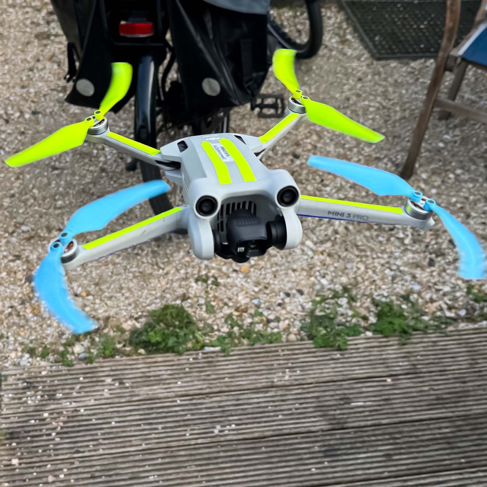 DJI Mini 3 Pro / 4 Pro STEALTH Upgrade Propellers - x4 Blue