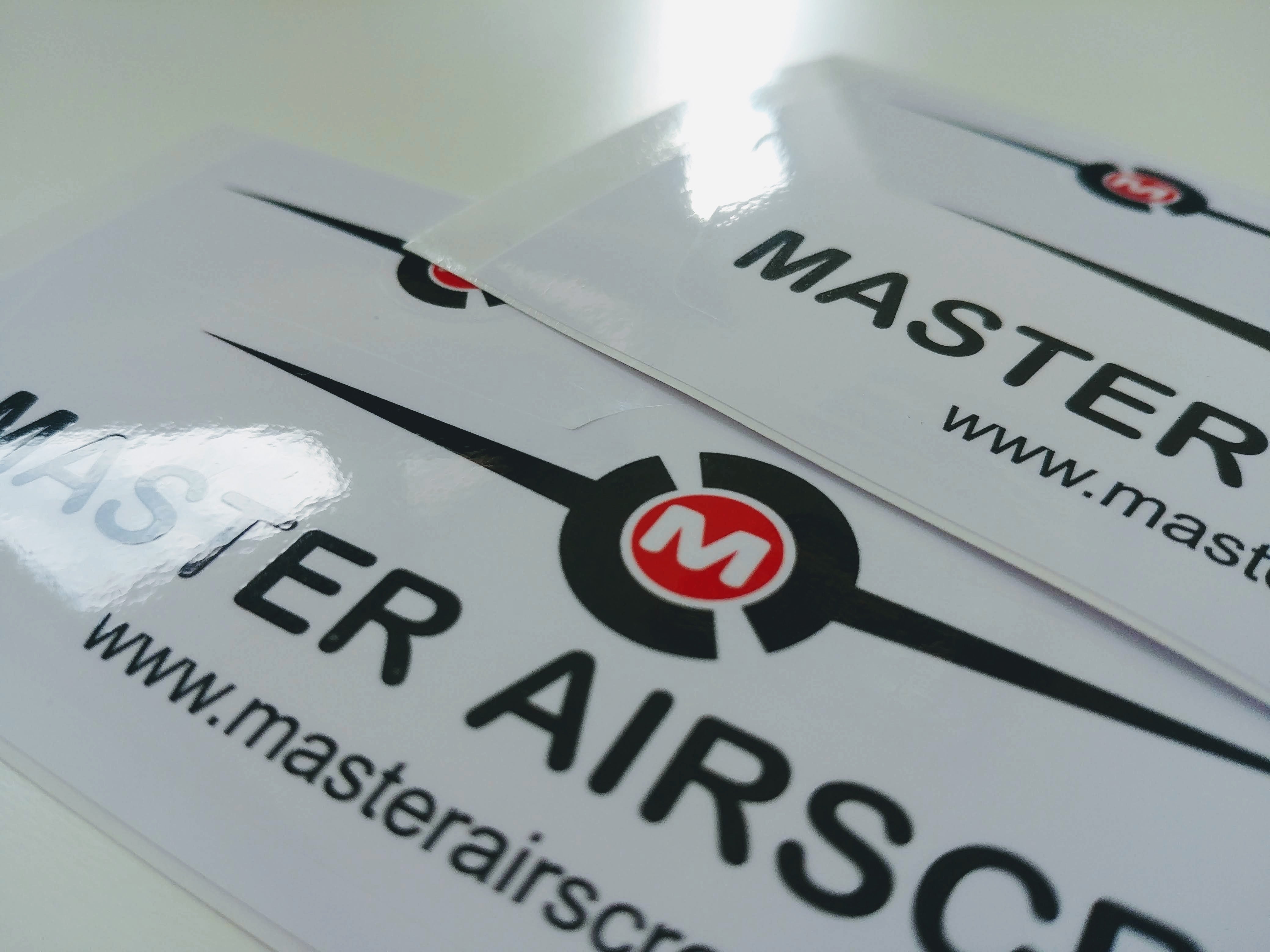 MAS Premium Stickers x2 - Master Airscrew