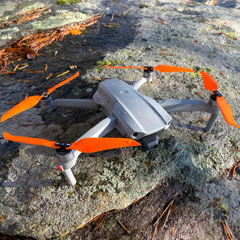 DJI Mini 2 / SE STEALTH Upgrade Propellers - x4 Orange